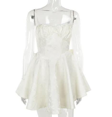 Women’s Jacquard Fit-and-Flare Mini Dress