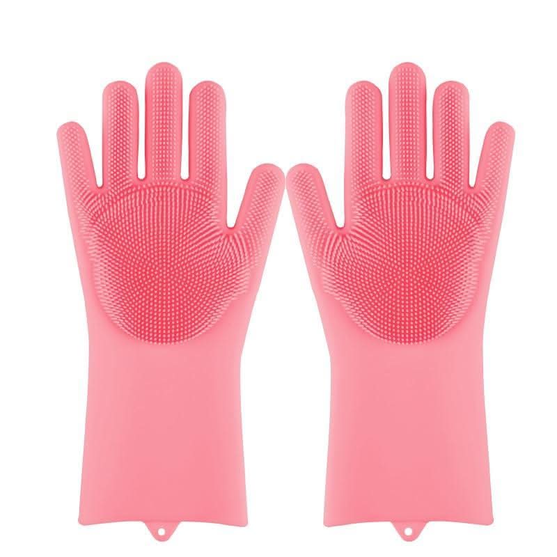 Silicone Dishwashing GloveWASH SMARTER, NOT HARDER!