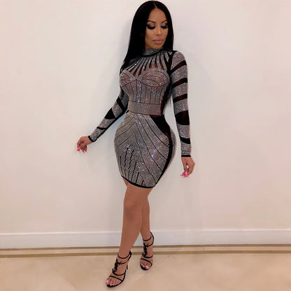 Couture Fashion Dress - Bandage Style Dress