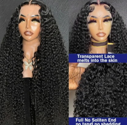 Human Hair Wig with Headband