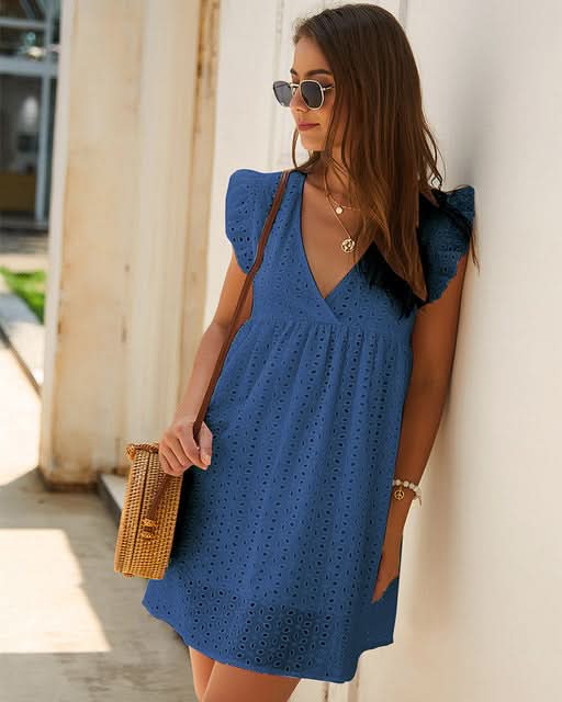 Women's Lace Short Summer Dress 