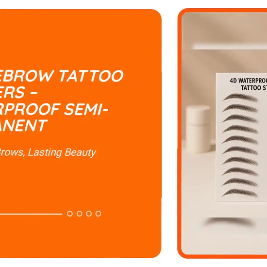 4D Eyebrow Tattoo Stickers &ndash; Waterproof Semi-Permanent by@Outfy