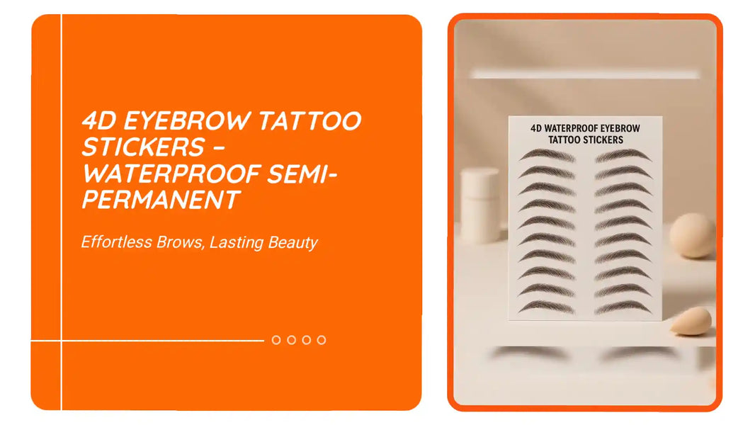 4D Eyebrow Tattoo Stickers &ndash; Waterproof Semi-Permanent by@Outfy